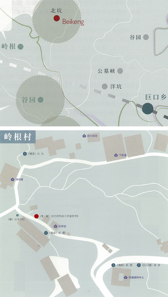 Map of Beikeng